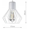 Bez Marki Pająk Lampa wisząca sufitowa regulowana druciana BELL balta lampy sufitowe