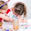 Bez Marki PALETKA MALARSKA PALETA DO FARB MIESZANIA PLASTIK wielorazowa Rinkinys 5 SZT.