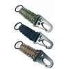 Bez Marki Paracord karabinas raktų pakabukas lauko reikmenims