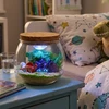 Bez Marki „Pasidaryk pats“ DINOZAUURŲ RINKINYS KŪRYBINGAS MAGICAL TERARIUM LED FONINIS ŠVIETIMAS + NUOTOLINIO PULTAS