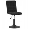 Bez Marki Pasukamos stalo kėdės 40x52x(102,5-117,5)cm, juodos