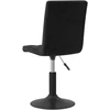 Pasukamos stalo kėdės 40x52x(102,5-117,5)cm, juodos