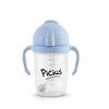 Bez Marki Piciuś Sippy buteliukas vaikams su pasvertu šiaudeliu 240 ml 6m+ Mėlynas