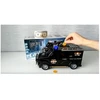 Piggy bank Safe Car Police vaikams už kodą Monetos Banknotai DIDELI