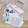 Bez Marki PIGGY BANK su pavadinimu KRIKŠTO JUbiliejaus GIMTADIENIS Piggy bankkas su graviravimu
