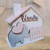 Bez Marki PIGGY BANK su pavadinimu KRIKŠTO JUbiliejaus GIMTADIENIS Piggy bankkas su graviravimu