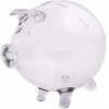 Bez Marki PIGGY GLASS PINIGŲ DĖŽUTĖ DOVANA STIPRUS STIKLAS DIDELIS