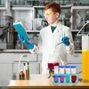 Bez Marki PIPETINIS 9 Vnt. PLASTIKINIS LAŠINTUKAS TYRIMO VAMZDZIO MOKSLINIO stelažo valymas
