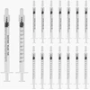 Bez Marki PLASTIKINIAI ŠVIRKŠTAI 16 Vnt. 1ml DOZUOJAMOSIOS SKARTELĖS BE adatų