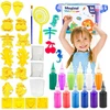 Bez Marki PLASTIKINIS MASĖS KŪRYBINIS RINKINYS DIY AQUA GEL XL DOVANA VAIKUI