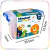 Bez Marki PLASTIKOS PASTA DAŽYMAI ANT VANDENS CREATIVE DIY AQUA GEL VAIKAMS
