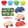 Bez Marki PLASTIKOS PASTOS MOLIS RINKINYS AUTOMOBILIAI AUTOMOBILIAI KŪRYBINĖS LINKSMĖS VAIKAMS