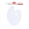 Bez Marki Plastikowa paleta malarska 25.8×34 cm do farb akrylowych i olejnych
