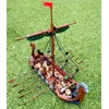 Bez Marki Plytos, suderinamos su L3GO Viking Ship Pirate Knights 463 elementais