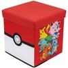 Cozy Noxxiez Bez Marki Pojemnik na Žaislai Krepšys Noxxiez Pokémon Pufa Siedzisko Kostka 30 cm