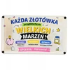 Bez Marki PREZENT Skarbonka su nadrukiem duża OSZCZĘDZANIE Każda Złotówka