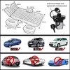 Bez Marki Pripučiamas automobilio čiužinys su pompa, juodas