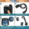 Bez Marki PRYSZNIC KEMPINGOWY Turistinis 6000mAh ZBIORNIK 20L USB IPX7