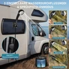 Bez Marki PRYSZNIC KEMPINGOWY Turistinis 6000mAh ZBIORNIK 20L USB IPX7