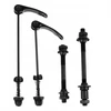 Bez Marki Przenośny rower Kolarstwo Quick Release Szpikulec Clip Hollow Shaft Dźwignia Rinkinys dalys