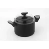 Bez Marki PUODAS 20X14CM SU NOIS Sidabrinis DANGIU 4,2L SU GREBLON C 3+ DANGA