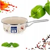 Bez Marki Puodas emaliuotas kreminis Orion Maki 16 cm 950 ml