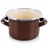 Bez Marki Puodas emaliuotas Orion Brown 14 cm 950 ml