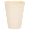 Bez Marki Puodeliai kreminio plastiko Orion Sandy 300 ml 6 vnt.