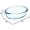 Bez Marki PYREX CLASSIC BRATPANNA STIKLAS 5,8L BOROSILIKATAS