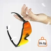 Bez Marki Ravemen Cg03 dviračių akiniai su Revo danga, Uv400 apsauga