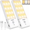 Bez Marki Rinkinys 2 x Naktinė lempa su CZUJNIKIEM RUCHU SENSOR LIGHT TNMOO SNL-001