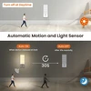 Bez Marki Rinkinys 2 x Naktinė lempa su CZUJNIKIEM RUCHU SENSOR LIGHT TNMOO SNL-001