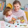 Bez Marki Rinkinys kreatywny do rękodzieła Dekoracje DIY Sowy su filcu - Prezent dzieci
