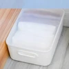 Bez Marki Rinkinys pojemników su pokrywkami – plastikowe kosze su laikikliu organizery