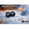 Bez Marki RollFix lagamino ratukai 60mm 2 vnt. + Varžtai + šešiabriauniai raktai - Remonto komplektas