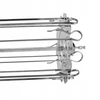 Bez Marki Rotisserie Skewer Cage BBQ Rolling Grilis Basket Rotisserie Kebab Iešmo rinkinys