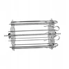 Bez Marki Rotisserie Skewer Cage BBQ Rolling Grilis Basket Rotisserie Kebab Iešmo rinkinys