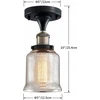 Bez Marki Saint Mossi lampa sufitowa szklana