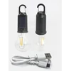 Bez Marki Saulės LED turistinė lempa USB pakabinama su kabliu Camping IP65