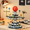 Bez Marki SAULĖS SISTEMOS BLOKAI, KONSTATUOTI MINI PLANETARIO SAULES MODELYJE