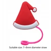 Bez Marki Šiaudų kepurė Drinking Dust Cap Cup Priedai Creative Home Straw Hat