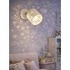 Bez Marki SIENINĖ VAIKŲ LEMPA STELLA KIDS BEIGE BUTTERFLIES VAIKŲ KAMBARYS