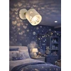 Bez Marki SIENINĖ VAIKŲ LEMPA STELLA KIDS BEIGE BUTTERFLIES VAIKŲ KAMBARYS