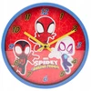 Bez Marki Sieninis laikrodis WISZĄCY DLA DZIECI SPIDERMAN Raudonas ANALOGOWY NA ŚCIANĘ