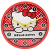 Bez Marki Sieninis laikrodis WISZĄCY DLA DZIECI HELLO KITTY Raudonas ANALOGOWY NA ŚCIANĘ