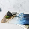 Bez Marki SILIKONINĖ FORMA DIDELIS 23X36CM STAČIAKAMPIS DERVOS STALO KOJŲ RINKINYS