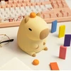 Bez Marki Silikoninė Kapibara Led Naktinė Lempa Vaikams Rgb Usb Spalvota