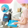 Bez Marki SILIKONINIAI KILMĖLIAI 4 VIENETŲ 40X30CM SPALVINGAS APSAUGINIŲ RINKINYS DIDELIS