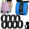 Kelioninis Bez Marki Silikoninis bagažo rato užvalkalas SEAT WHEEL COVERS lagaminams 8 vnt