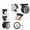 Kelioninis Bez Marki Silikoninis bagažo rato užvalkalas SEAT WHEEL COVERS lagaminams 8 vnt